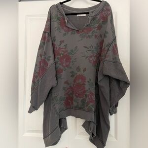 We the Free l Free People with the Band pullover sweatshirt